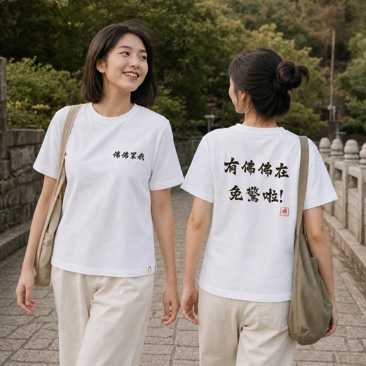 佛佛罩我 T 恤